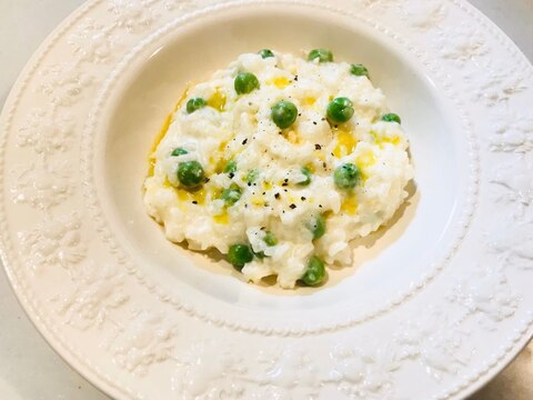 余ったご飯でチーズリゾット